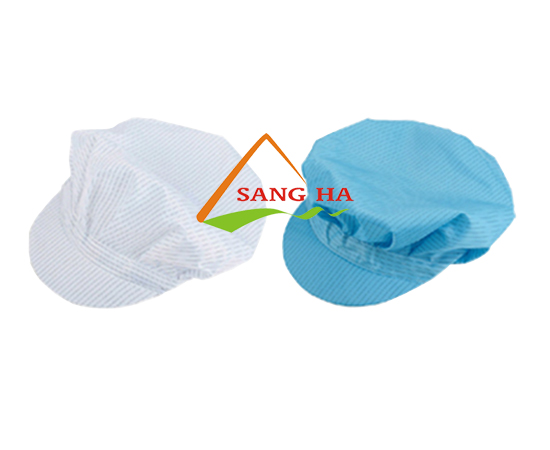 Nón Chống Tĩnh Điện Màu Xanh Có Lưỡi Trai