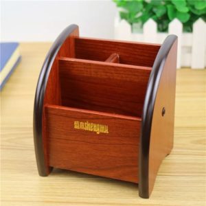 Kệ Cắm Bút Gỗ 3 Ngăn Xukiwa