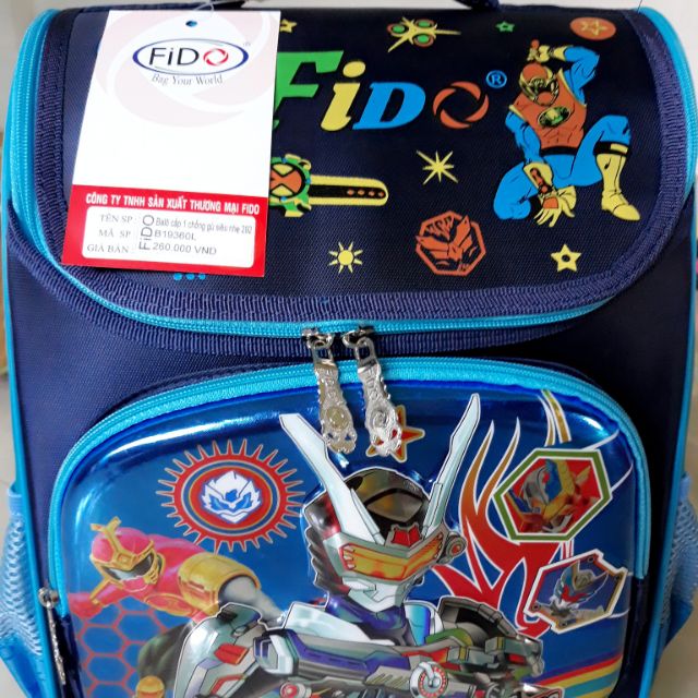 Balo Chống Gù Fido (Siêu Nhân) Xanh