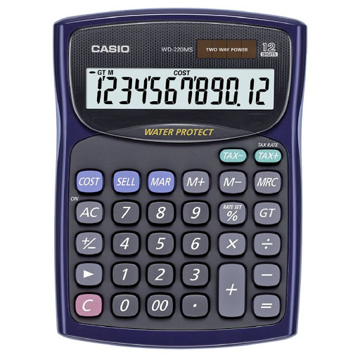 Máy Tính Casio WD-220M