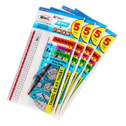 [8936008800286] Thước Bộ Đa Năng 5 Cây Win No.160
